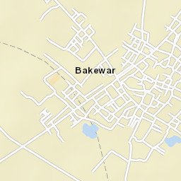 Bakewar Street Map