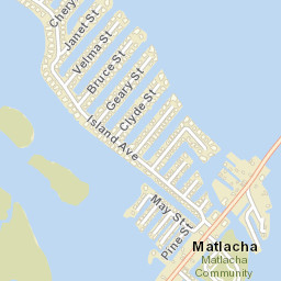 Matlacha Florida Street Map