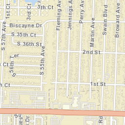 Greenacres City Florida Street Map