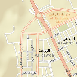 Al-Ula Street Map