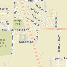 Pine Island Center Florida Street Map