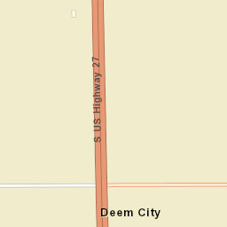 Okeelanta Florida Street Map