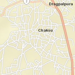 Chaksu Street Map
