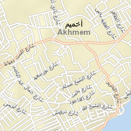 Akhmīm Street Map