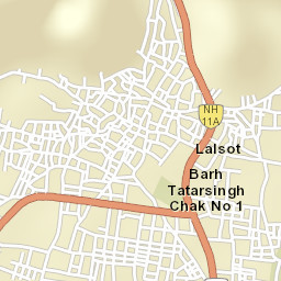 Lalsot Street Map