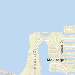 McGregor Florida Street Map