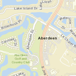 Aberdeen Florida Street Map