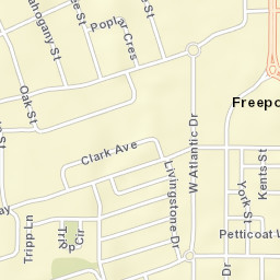 Freeport Street Map