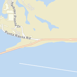 Punta Rassa Florida Street Map