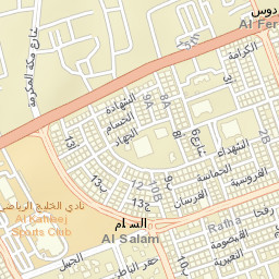 Sayhāt Street Map