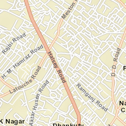 Kanpur Street Map