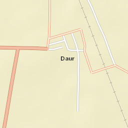 Daur Street Map