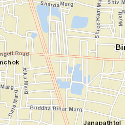 Biratnagar Street Map