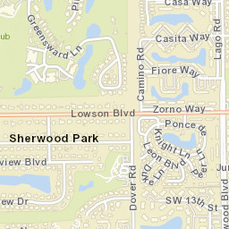 Sherwood Park Florida Street Map