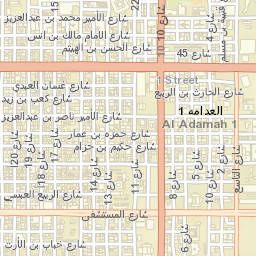 Dammam Street Map