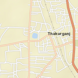 Thakurganj Street Map