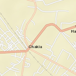 Chakia Street Map