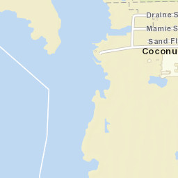 Coconut Florida Street Map