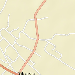 Sikandra Street Map
