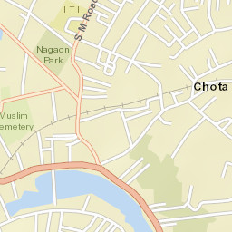 Nagaon Street Map