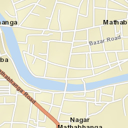 Mathabhanga Street Map