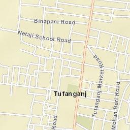 Tufanganj Street Map