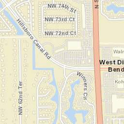 West Dixie Bend Florida Street Map