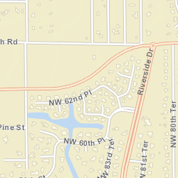 Parkland Florida Street Map