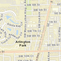 Arlington Park Florida Street Map