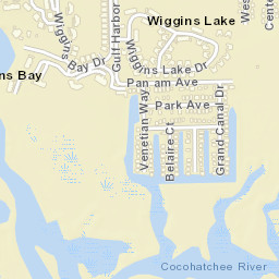 Gulf Harbor Florida Street Map