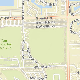Crystal Lake Florida Street Map