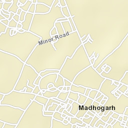 Madhogarh Street Map