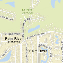 Palm River Florida Street Map