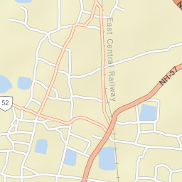 Jhanjharpur Street Map