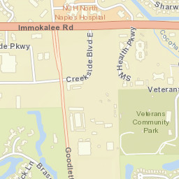 Vanderbilt Beach Florida Street Map