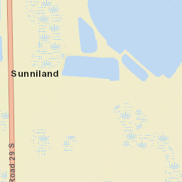 Sunniland Florida Street Map
