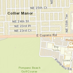 Collier Manor Florida Street Map