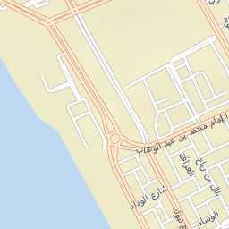 Al Wajh Street Map