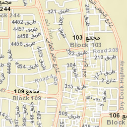 Al Ḩadd Street Map