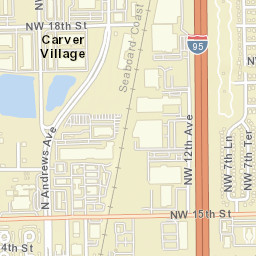 Carver Village Florida Street Map