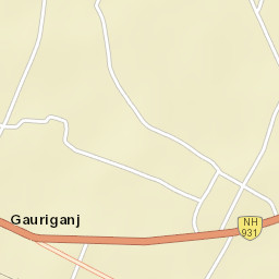 Gauriganj Street Map