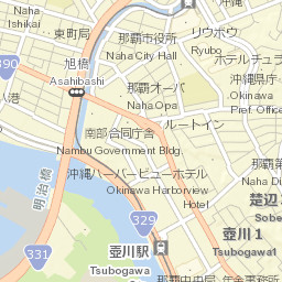 Okinawa, Japan Street Map