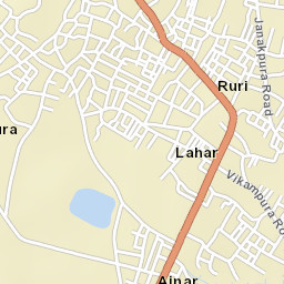 Lahar Street Map
