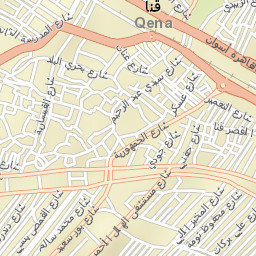 Qinā Street Map