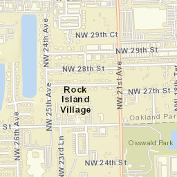 Rock Island Village Florida Street Map