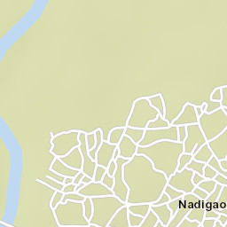 Nadigaon Street Map