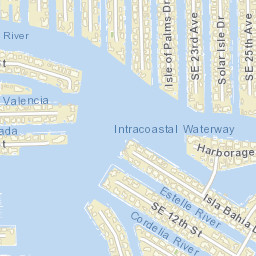 Rio Vista Isles Florida Street Map