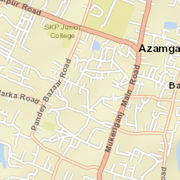 Azamgarh Street Map