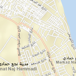 Naja' Ḥammādī Street Map