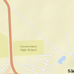 Sanghar Street Map